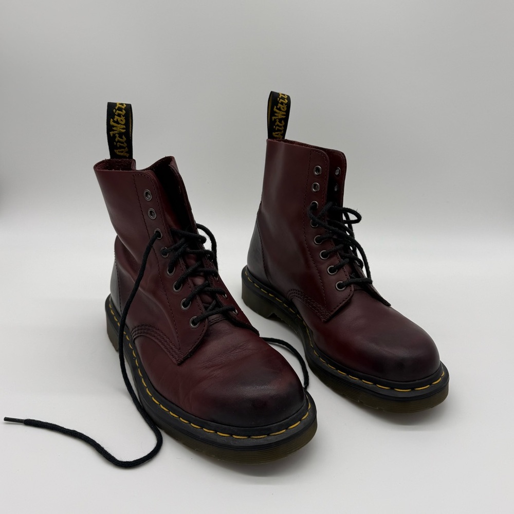 Men’s Dr. Martens 1460 Dark Red Lace-Up Boots